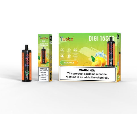 Yuoto DIGI 15000 Puffs Double Mesh Coil Lasting Disposable Vape