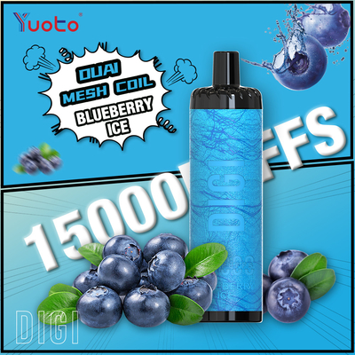 Rechargeable Yuoto DIGI 15000 Puffs Double Mesh Coil Vape 22 Flavors