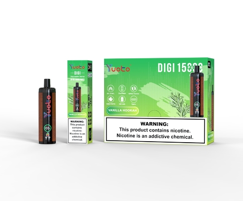 Yuoto DIGI 15000 Puffs Daul Mesh Coil Vape 20 ML Disposbale Vape