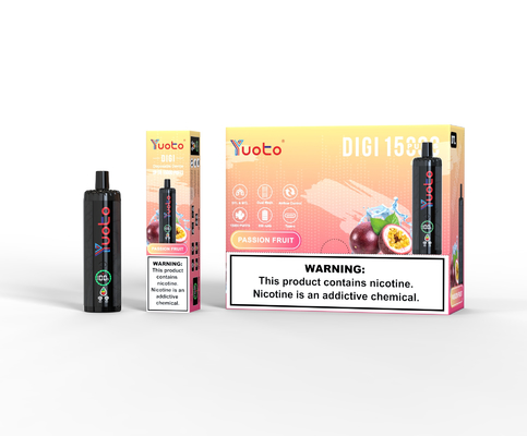 Yuoto DIGI 15000 Puffs Daul Mesh Coil Vape Disposbale Vape with display screen