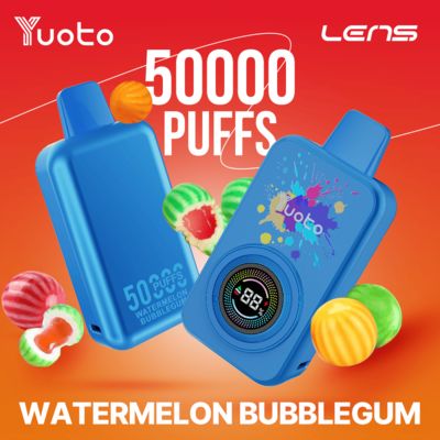 15 Flavors New Design Yuoto Lens 50000 Puffs Rechargeable Disposable Vape