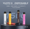 Nicotine 5% disposable vape pen Wholesale E Cigarette YUOTO 1500 puffs 6ml Hot selling in Middle East 2% 5% New
