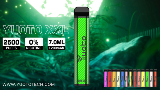 replaceable Cartridge 2500 Hit Disposable Vape 5 Nicotine Salt