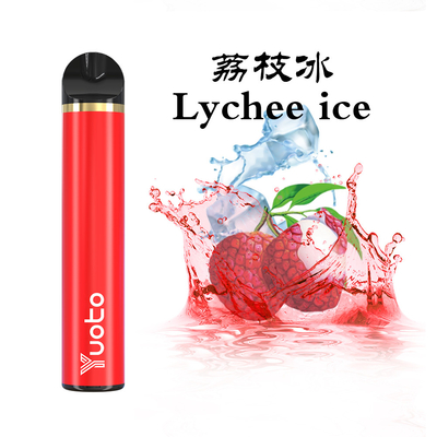 Yuoto 1500 Puffs Disposable Vape 19x102mm 26 Mixed Fruits Flavor Battery 900mAh