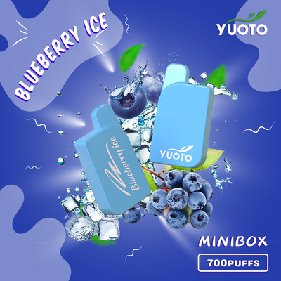 Stainless Steel Yuoto 700 Puffs Vape 15 Flavors 2.3 ML Juice Capacity