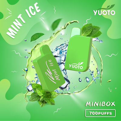 Stainless Steel Yuoto 700 Puffs Vape 15 Flavors 2.3 ML Juice Capacity