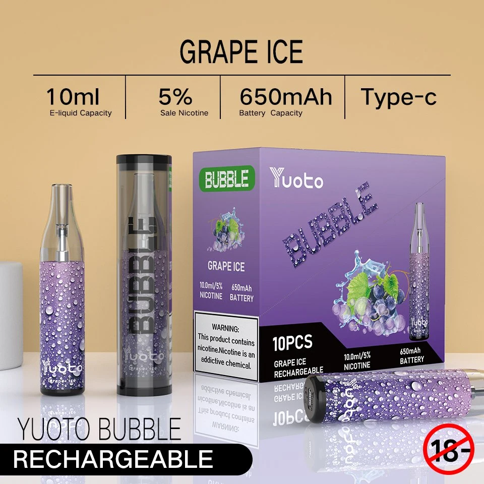 Hot Sales Disposable Vape Pen E Cigarette Get Yuoto Bubble E Cig Vape
