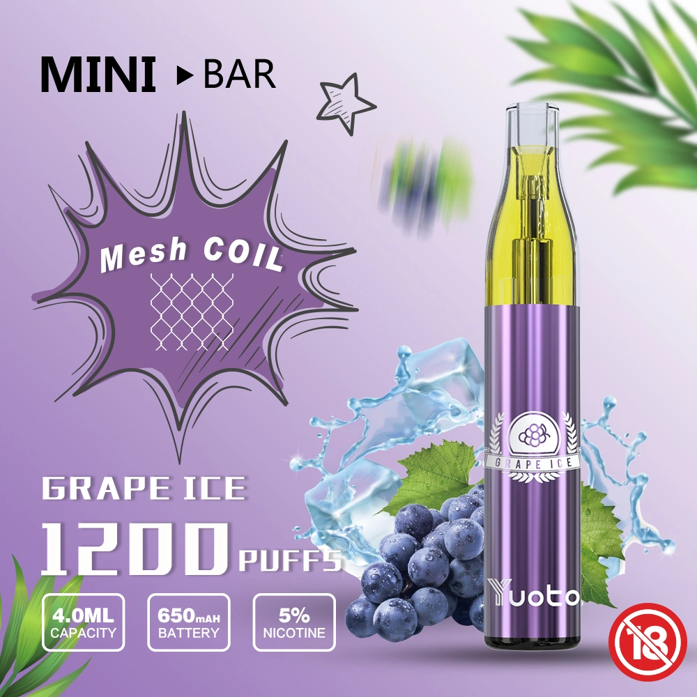 Disposable Vape Yuoto Minibar 1200puff Wholesale Disposable Vape Pen