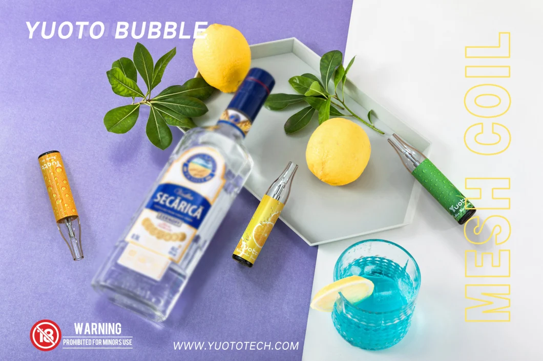 Yuoto Bubble Rechargeable Juice Capacity 10ml Chinese Factory Wholesale Price Rechargeable