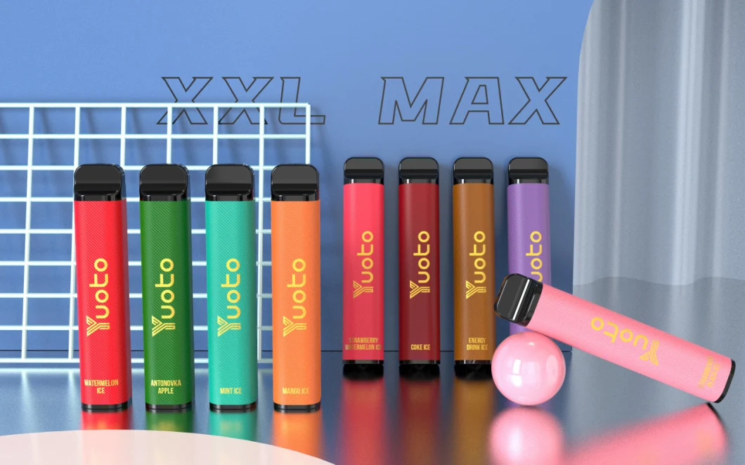 New 16 Flavors Yuoto XXL Max 3500 Puffs 9.0ml E Juice 1200mAh Battery Mesh Coil Wholesale I Vape