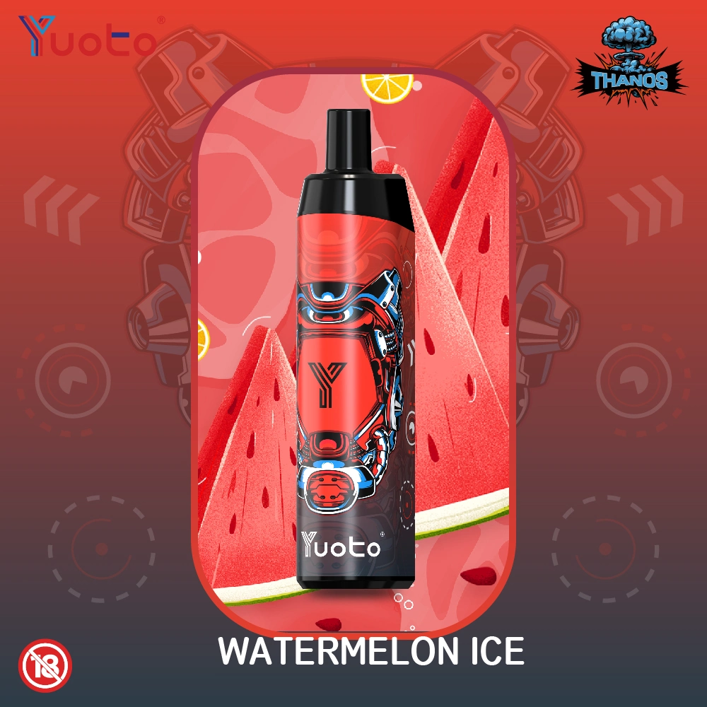 Wholesale Yuoto Thanos 5000 Puffs Mesh Coil Disposable Vape 14ml E Liquid 650mAh Battery 20 Hot Flavors Fast Shipping in Stock America UK Spain