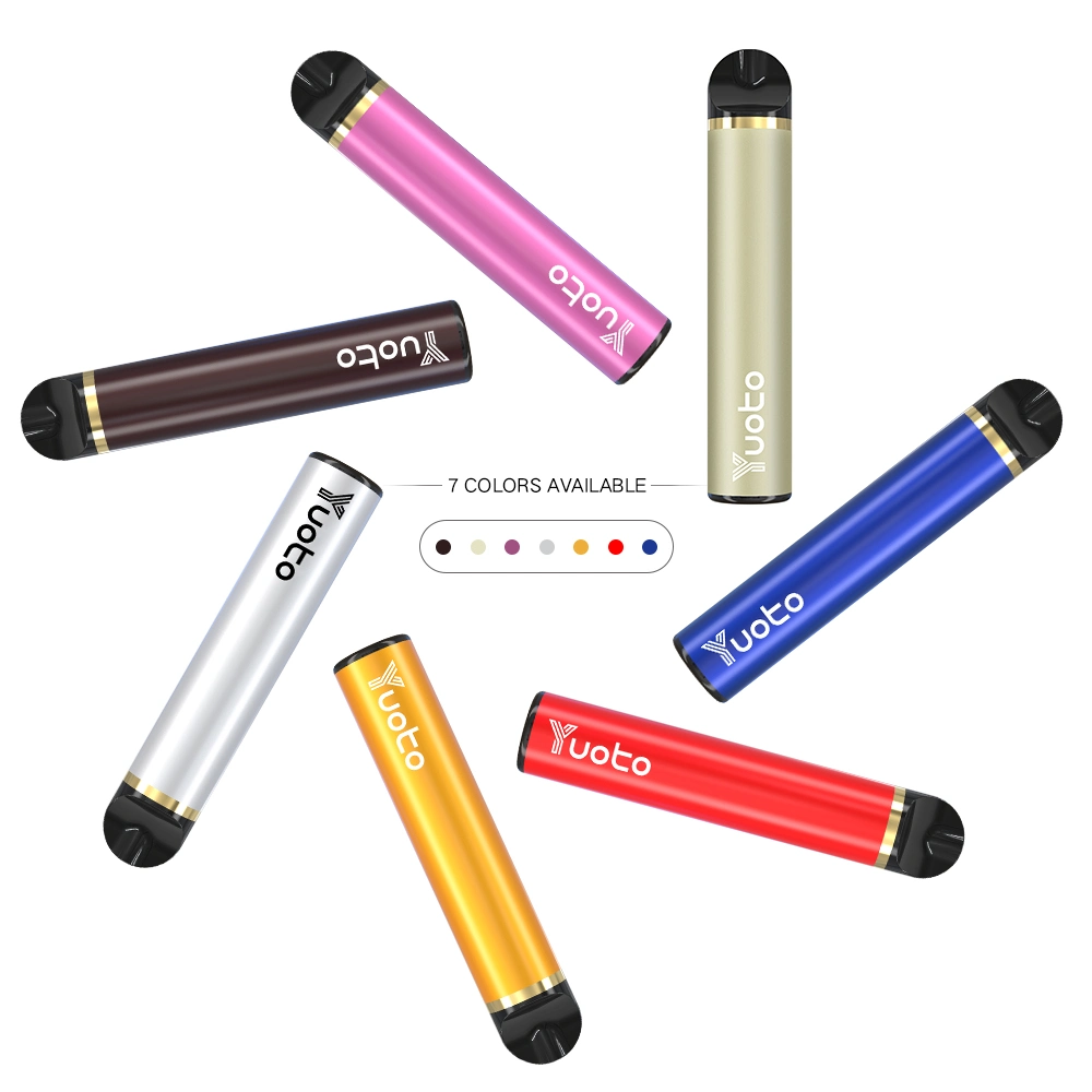 100% Original 1500 Puffs Yuoto Electronic Cigarettes 900mAh 5ml Disposable Pre-Filledfactory Wholesale E Cig Vaporizer 2% 5% Nicotine Free Vape Pen Pod