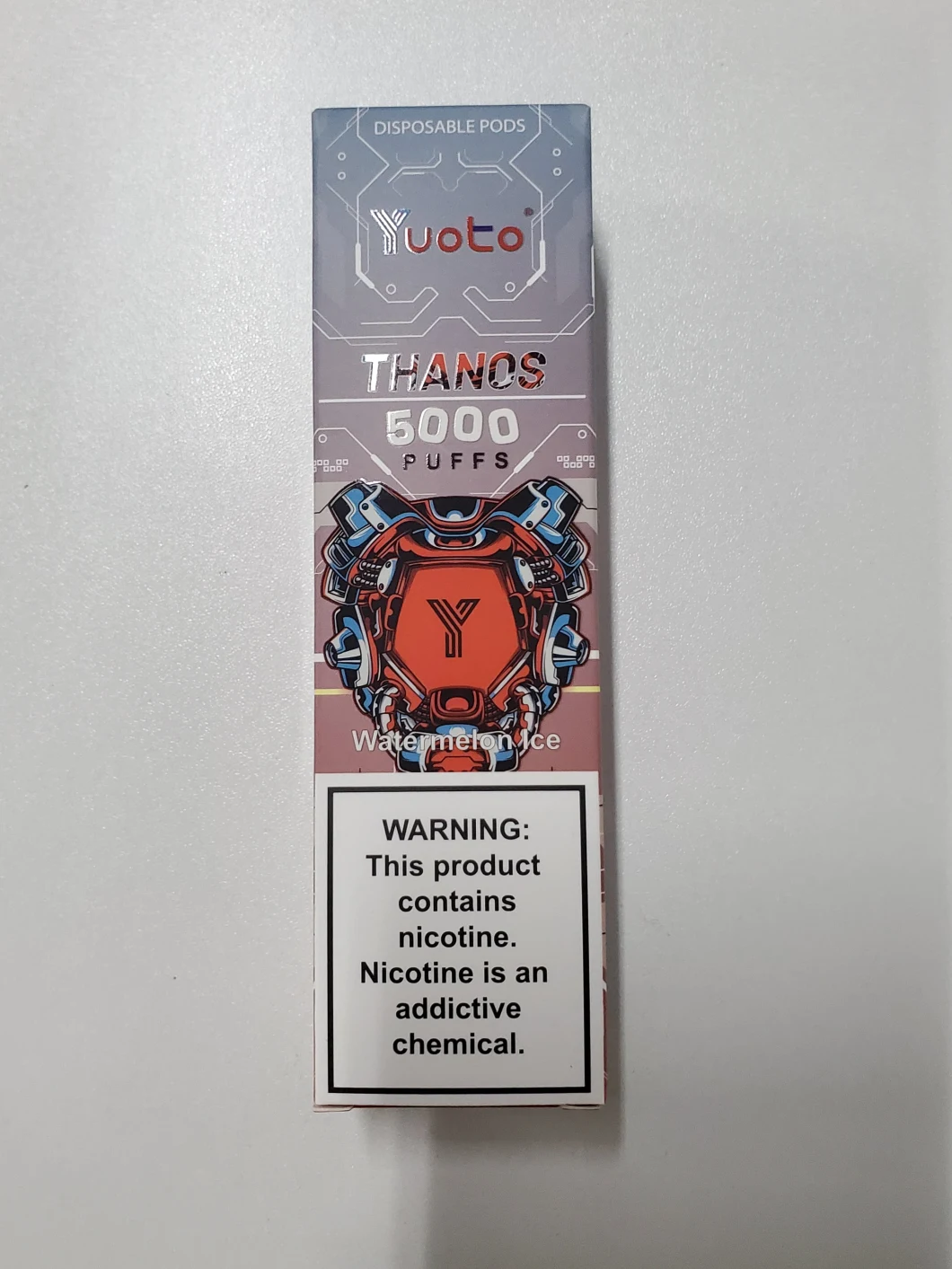 650mAh Battery Mesh Coil 14ml E-Liquid Rechargeable Yuoto Thanos 5000 Puffs Ecigarette Disposable Vape