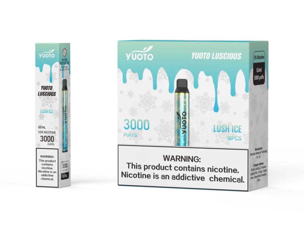 Yuoto Luscious 3000 Puffs Bubble Gum Disposable Vape