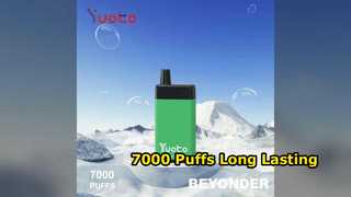 Yuoto Beyonder 7000 Puffs Rechargeable Device